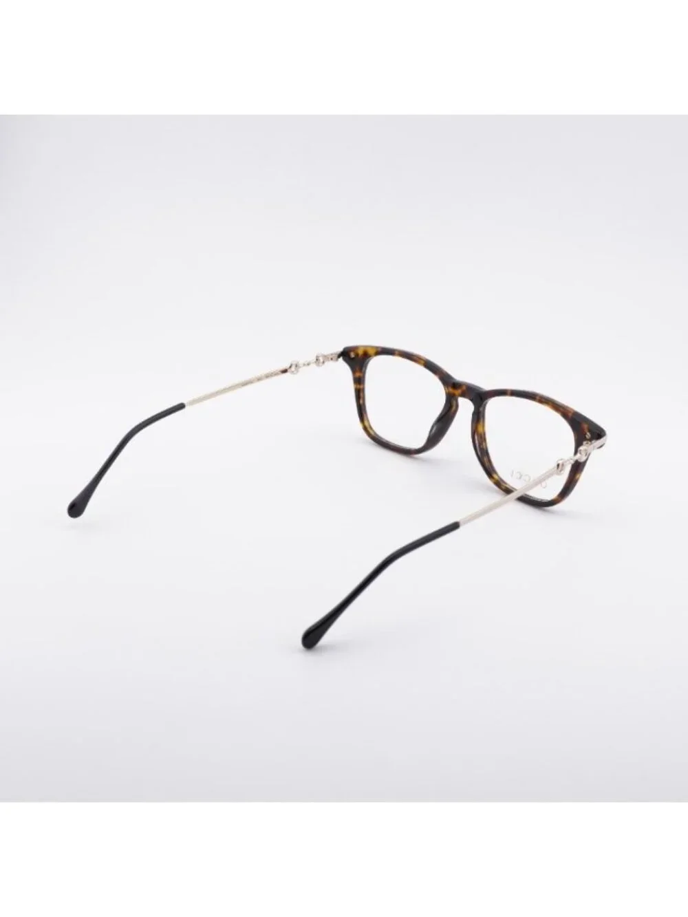 Gucci GG0919O 002 Eyeglasses Havana/Gold 50mm Square Frame